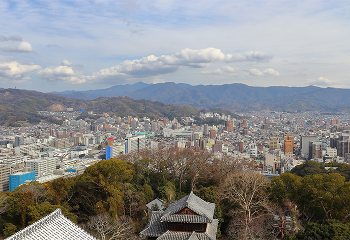 瀬戸風峠展望台(松山市)