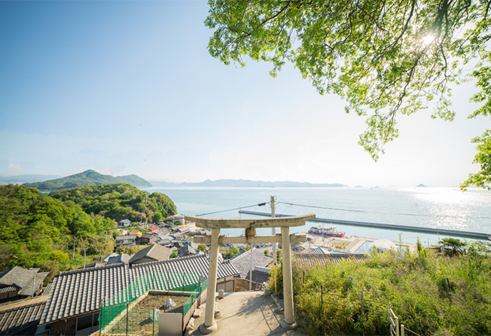 男木島（路地アート）