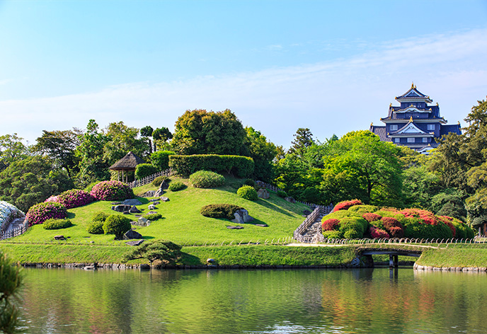岡山後楽園（日本三名園）