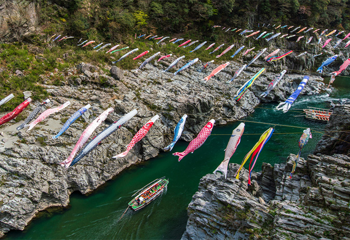 大歩危・小歩危(三好市)