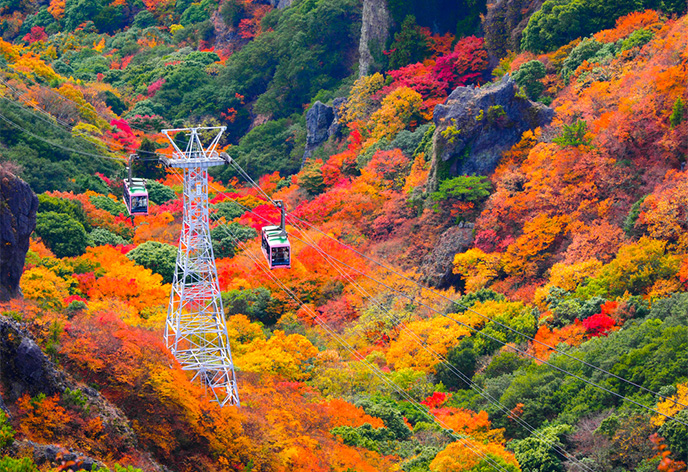 寒霞渓(香川県小豆島町)