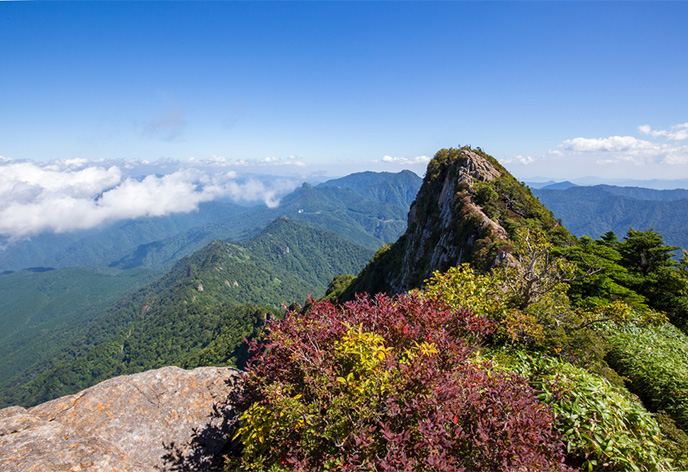 石鎚山(愛媛県西条市)