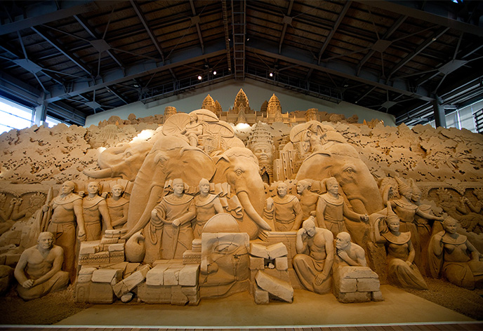 鳥取砂丘 砂の美術館