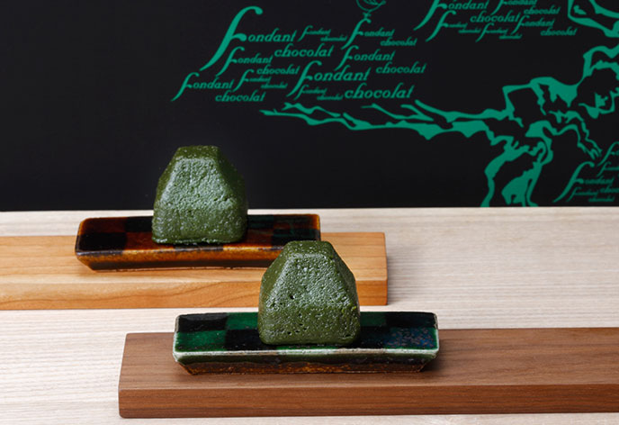 お濃茶ラングドシャ茶の菓・生茶の菓(京都北山マールブランシュ)