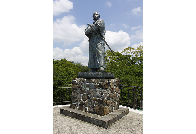 風頭公園・龍馬像
