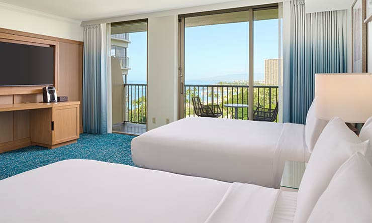 アウトリガーリーフワイキキビーチリゾート　オーシャンビュー　一例