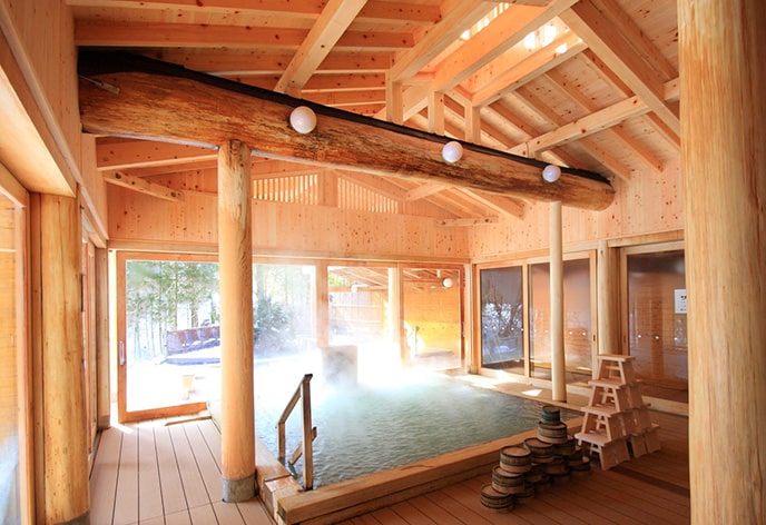 ホテルサンバレー那須 湯遊天国・森の湯・湯処ひのき