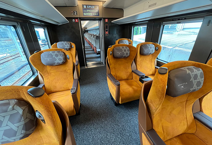 スペーシアXの3つの魅力！　1.豊富な座席タイプ