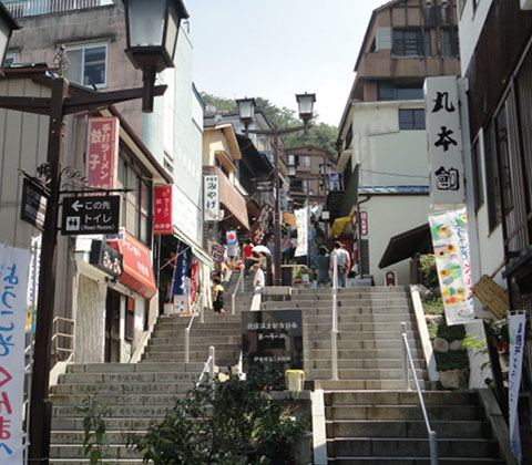 伊香保の石段街