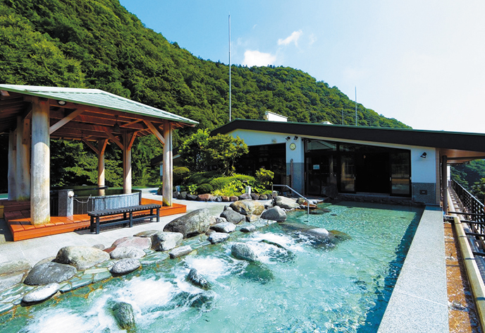 天成園　露天風呂2