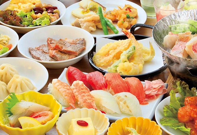 箱根湯本温泉　ホテルおかだ　食事