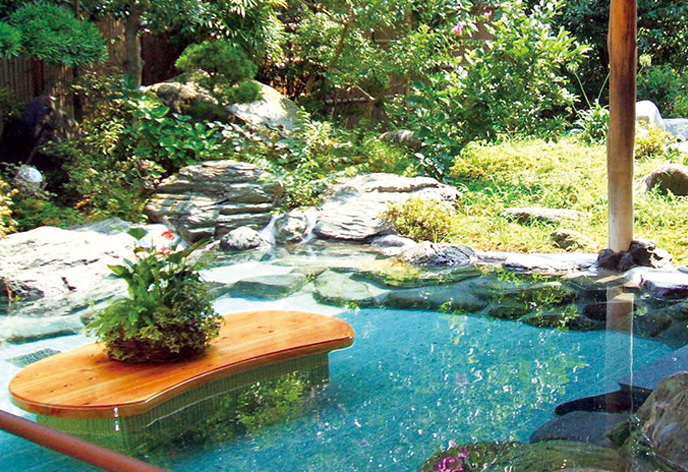 吉池旅館　露天風呂