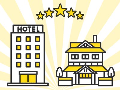 人気の旅館・ホテルを確保できる