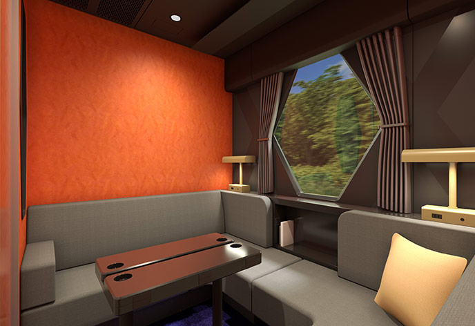 【6号車】コンパートメント／定員4名