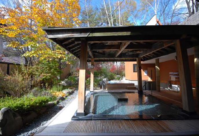 黒部観光ホテル　露天風呂