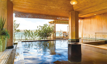 日本の宿のと楽　露天風呂