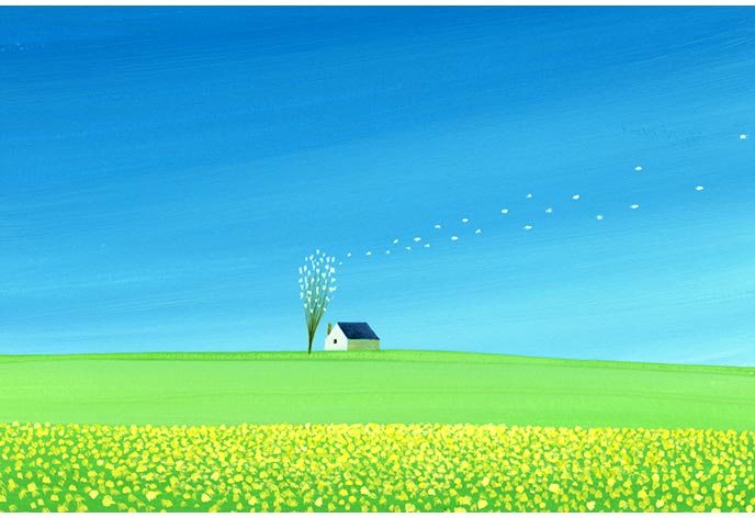 北鎌倉 葉祥明美術館4