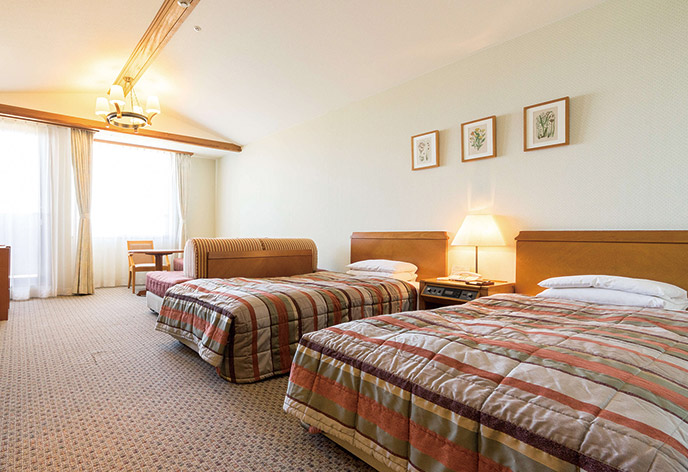 ホテルハーヴェストスキージャム勝山 客室