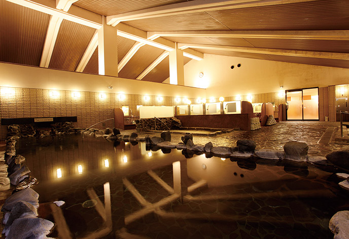 ホテルハーヴェストスキージャム勝山 大浴場