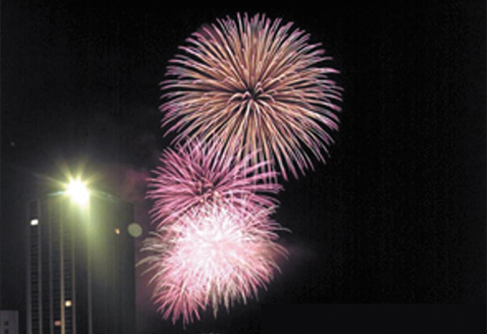 NASPAスキーガーデン スノーライトパレード