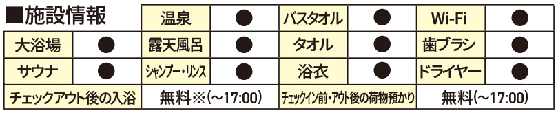 NASPAニューオータニ 施設情報