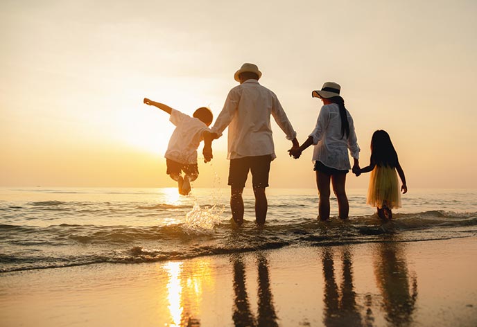 ハワイ旅行に必要な費用【人数別】 4人