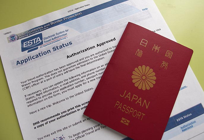 ESTA・海外旅行保険・通信費