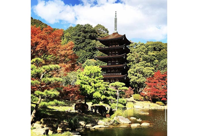 瑠璃光寺五重塔