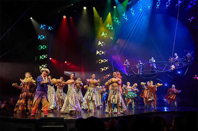 シルク・ドゥ･ソレイユ「アウアナ」鑑賞