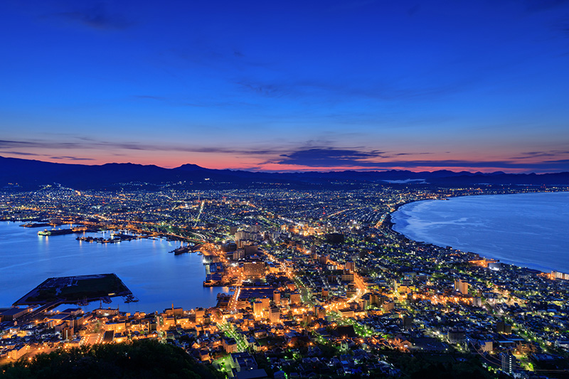 北海道　函館夜景