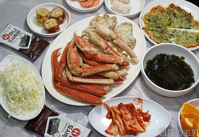釜山 ズワイガニ定食