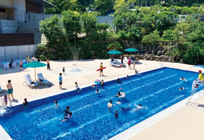 箱根ホテル小涌園　屋外プール