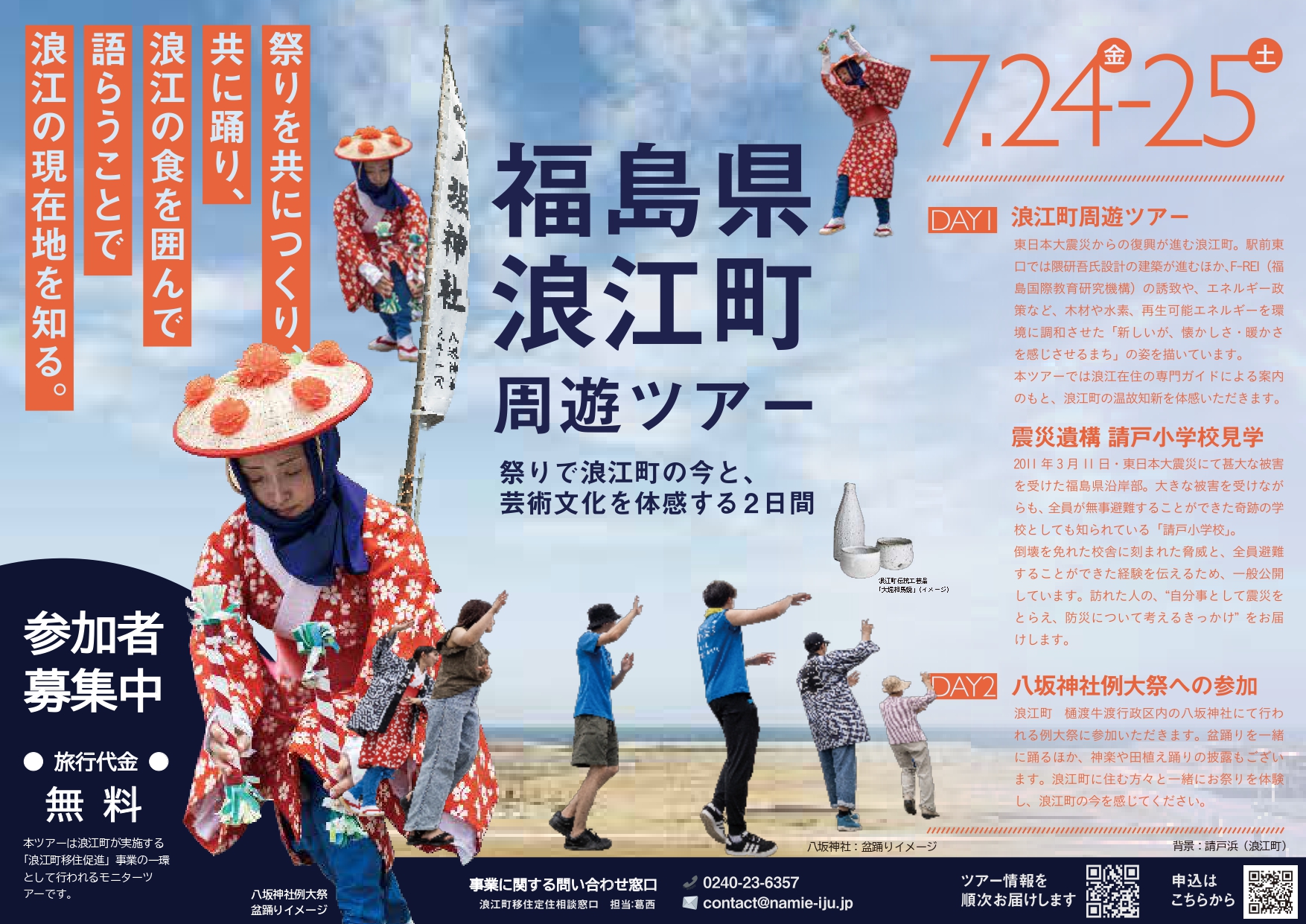 福島県浪江町周遊ツアー（モニターツアー）1ページ目