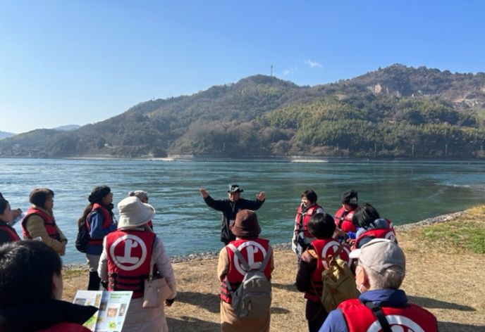 能島上陸＆潮流クルーズ2枚目