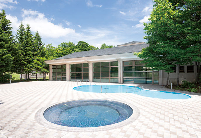 EN RESORT Grandeco Hotel　屋外プール
