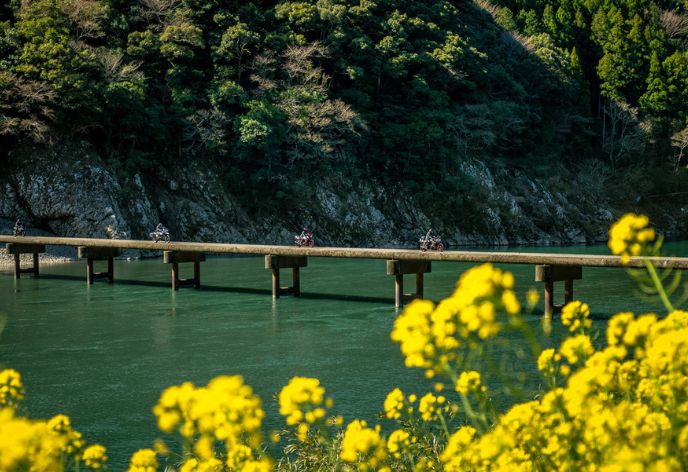 佐田沈下橋（今成橋）