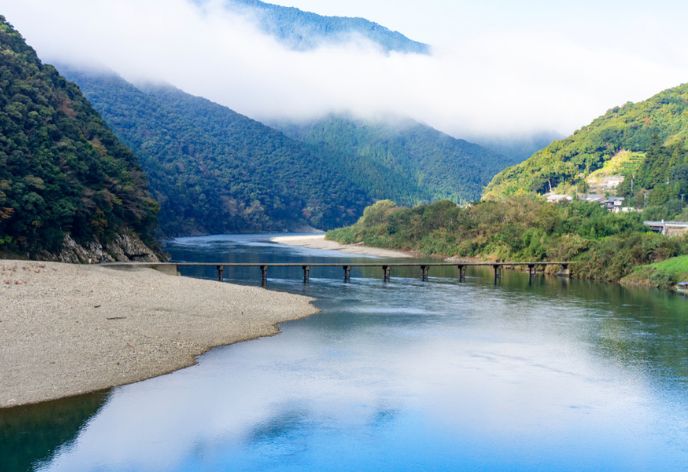 岩間沈下橋