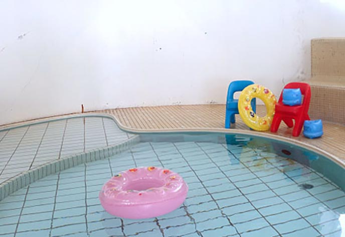 草津温泉 ホテルヴィレッジ　子供用プール