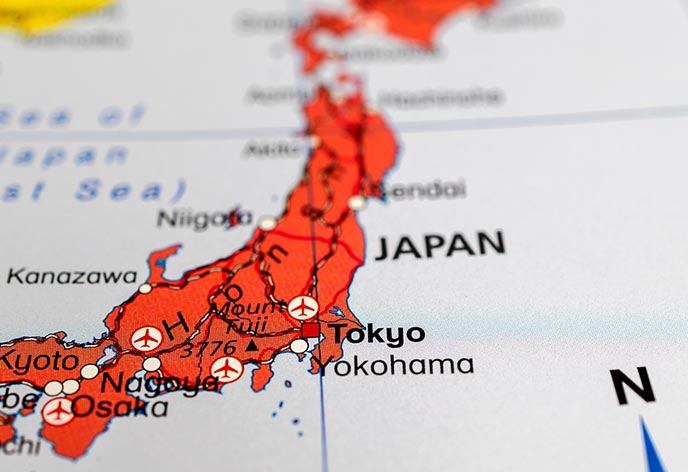 各主要都市からのアクセス