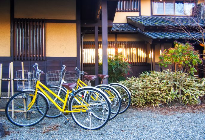 由布院のレンタサイクル