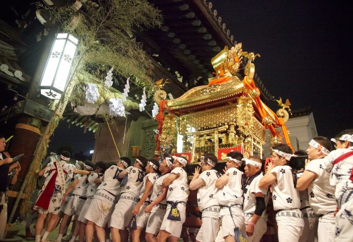 天神祭渡御