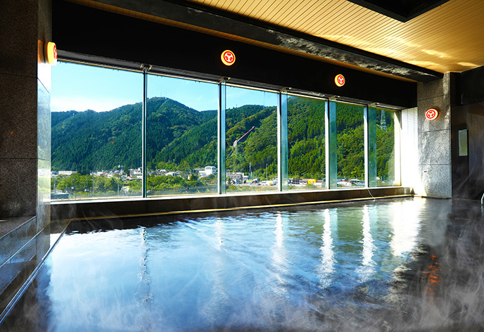 大江戸温泉物語 幸雲閣 大浴場(黒湯)