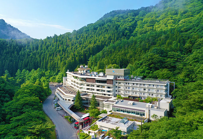 大江戸温泉物語 東山グランドホテル 外観