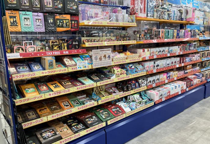 アニメイト札幌 グッズ売り場