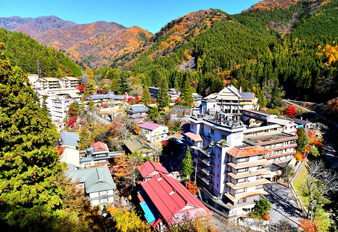 紅葉イメージ　四万温泉