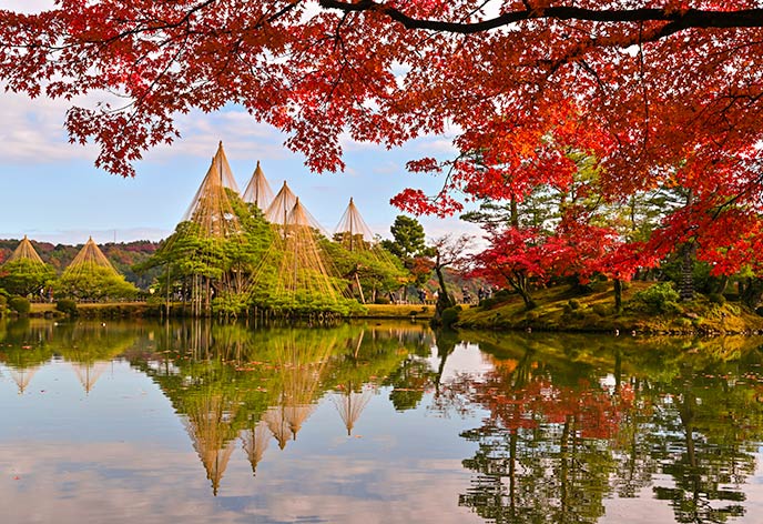 紅葉イメージ　兼六園