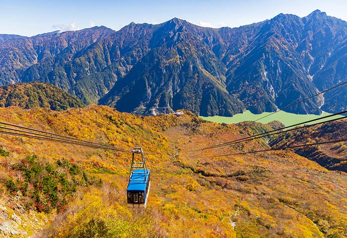 紅葉イメージ　立山黒部アルペンルート