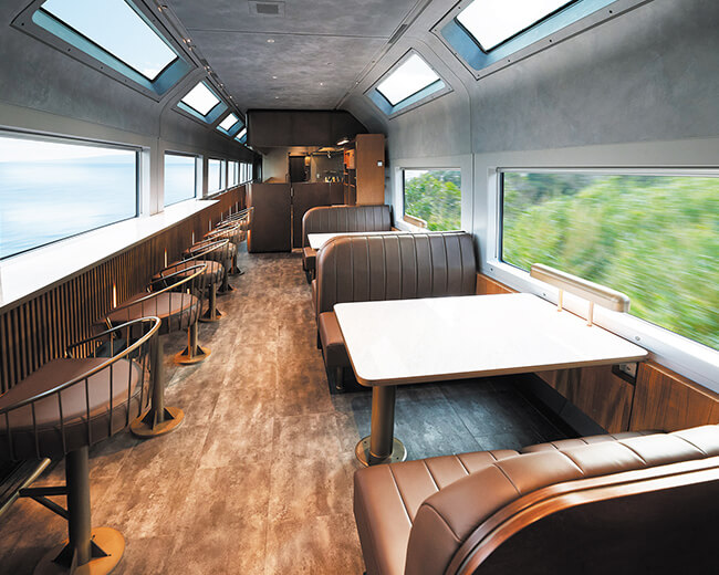 サフィール踊り子号での過ごし方 豪華らランチで食も堪能