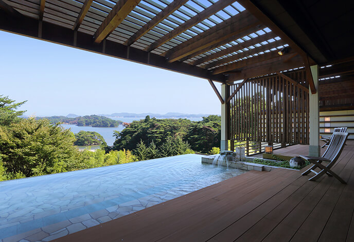 ホテル松島大観荘の魅力　松島の絶景を眺望できる露天風呂