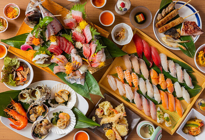 磯魚「和風海鮮バイキング」